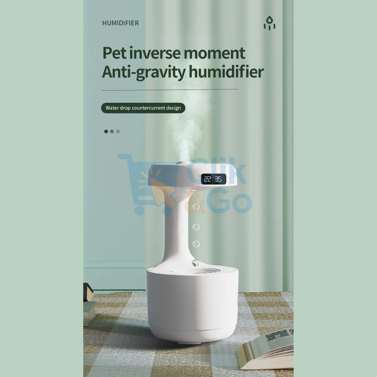 Humidificador Antigravedad