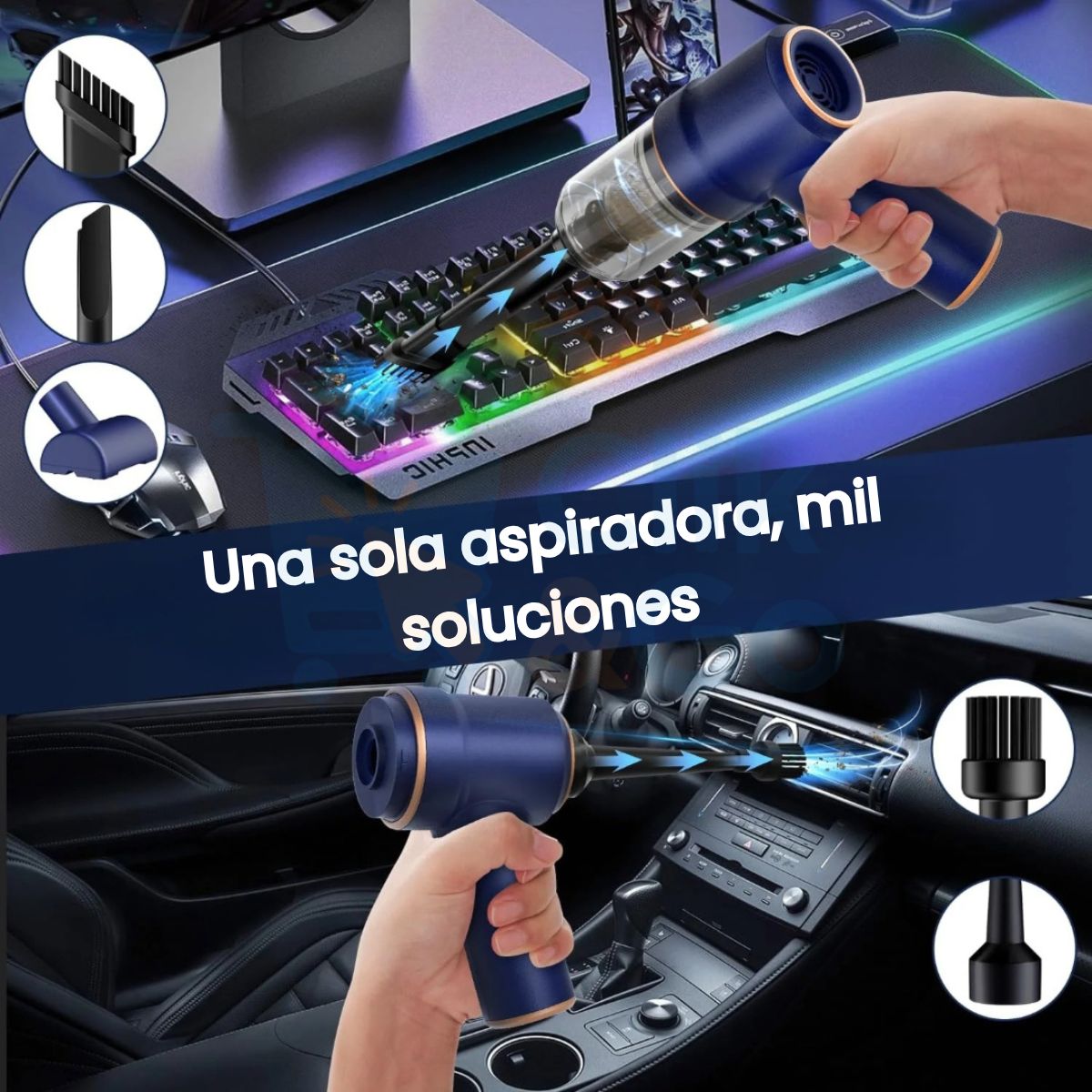 Aspiradora multiusos AutoClean™