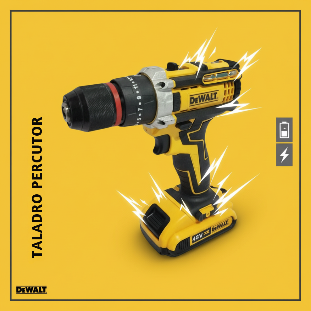 Taladro Dewalt Percutor 48v