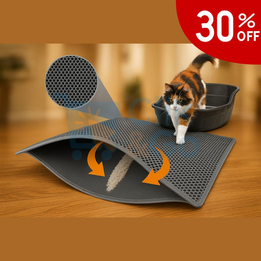 Tapete Para Arena De Gatos
