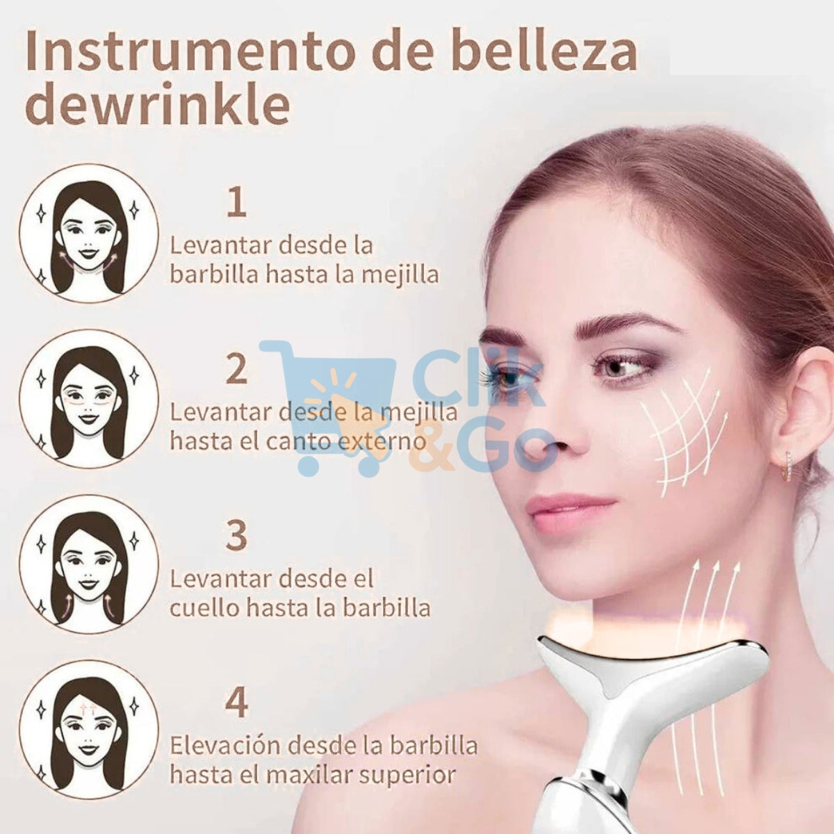 Masajeador Facial Reductor de Arrugas: Renueva tu piel y resalta tu belleza natural