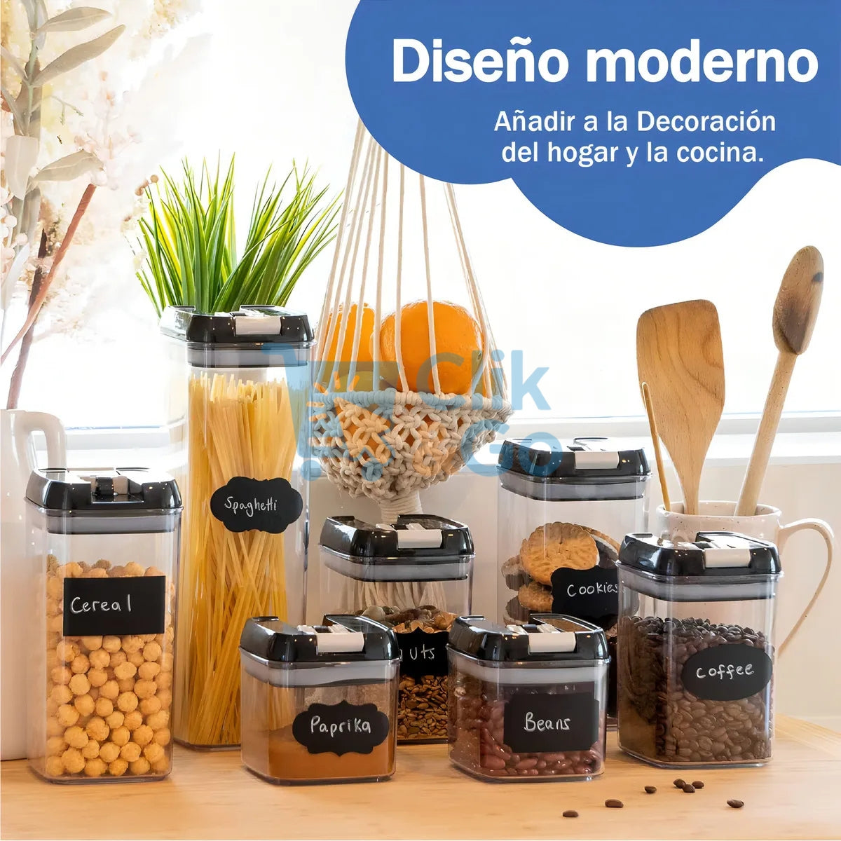 Recipiente Hermético Para Alimentos X7