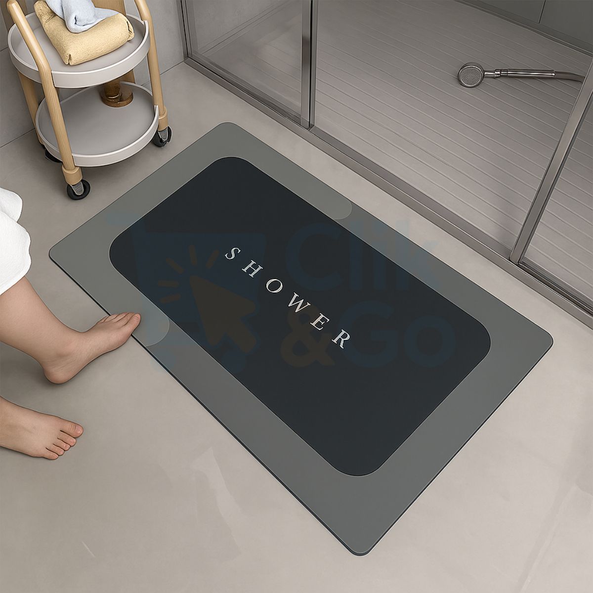 Tapete de baño - Ultra Absorbente y Antideslizante