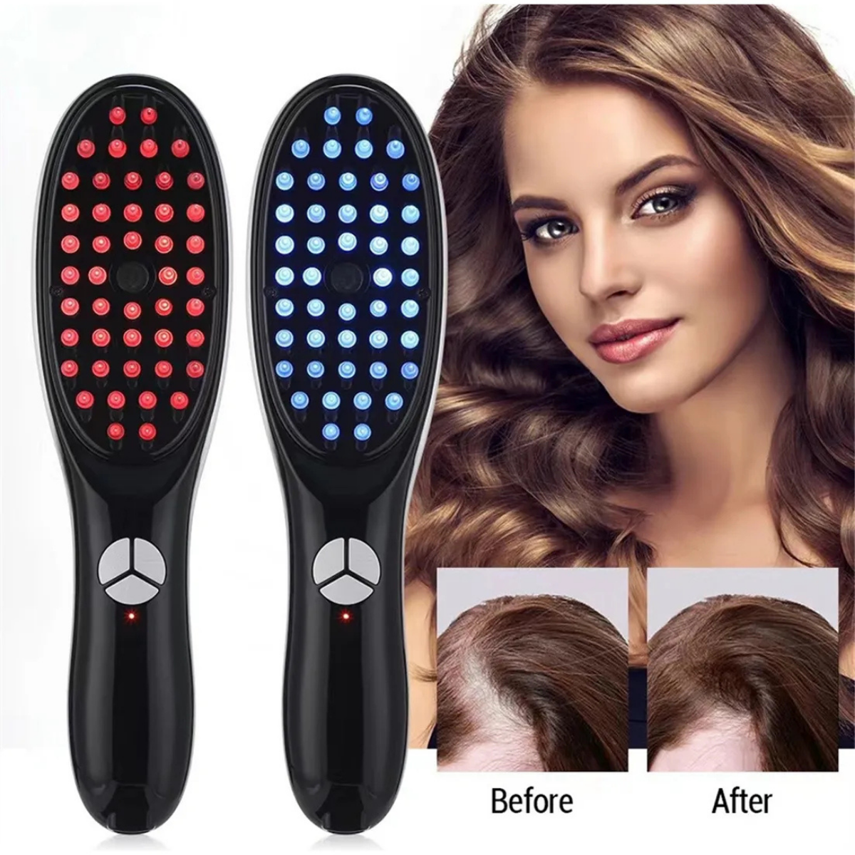 GlowHair™ Therapy Brush + Aceite GRATIS