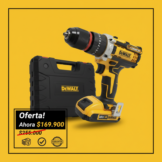 Taladro Dewalt Percutor 48v
