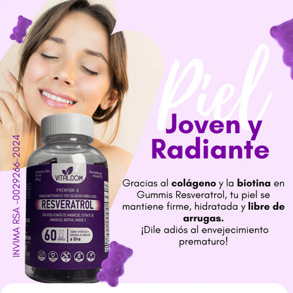 Gomitas Resveratrol Vitalcom